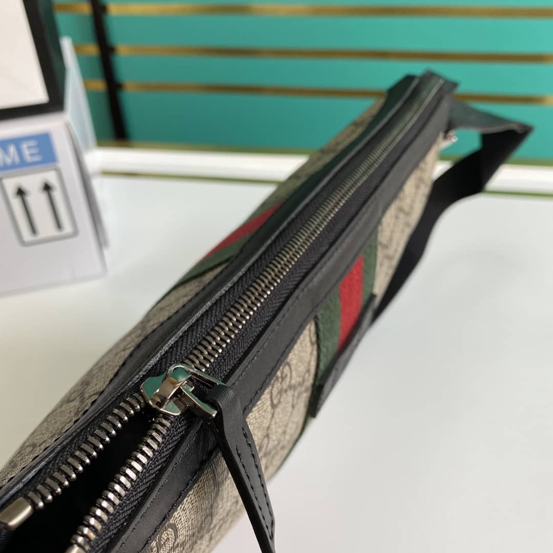 Gvc*1 GG Svp*me Web Slim Crossbody Bag Replica 387111