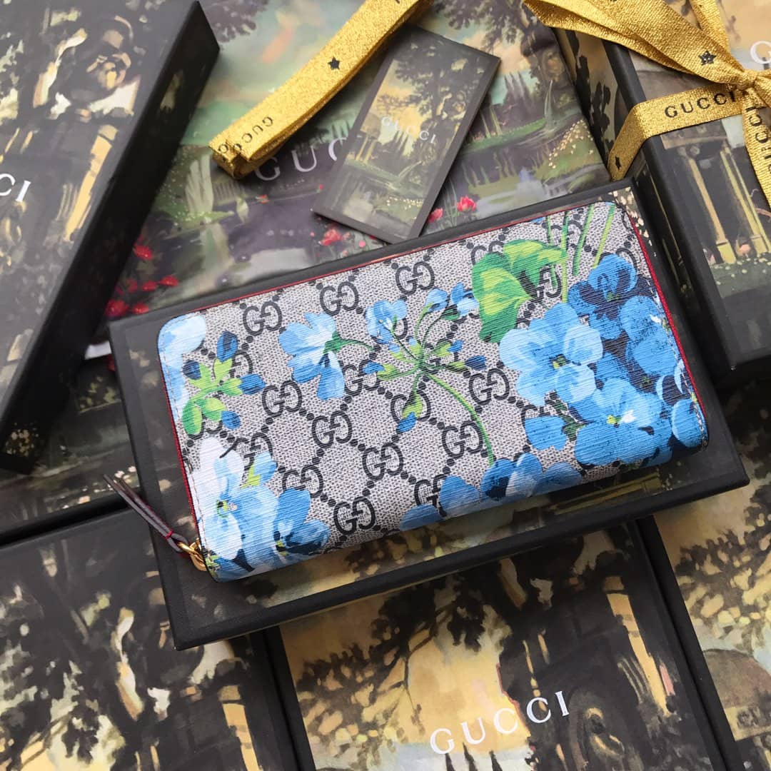 Gvc*1 Bloom Dupes Full Zipper Wallet 404071