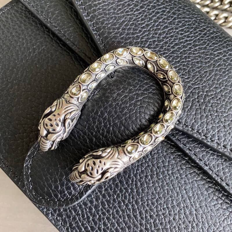 Gvc*1 GG Svp*me Dionysus 2way Mini Chain Shoulder Bag Replica Black 421970