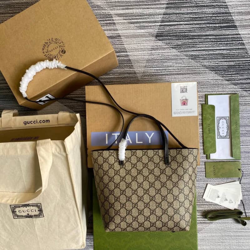 Gvc*1 Ladybug Tote Replica Bag Brown 666288