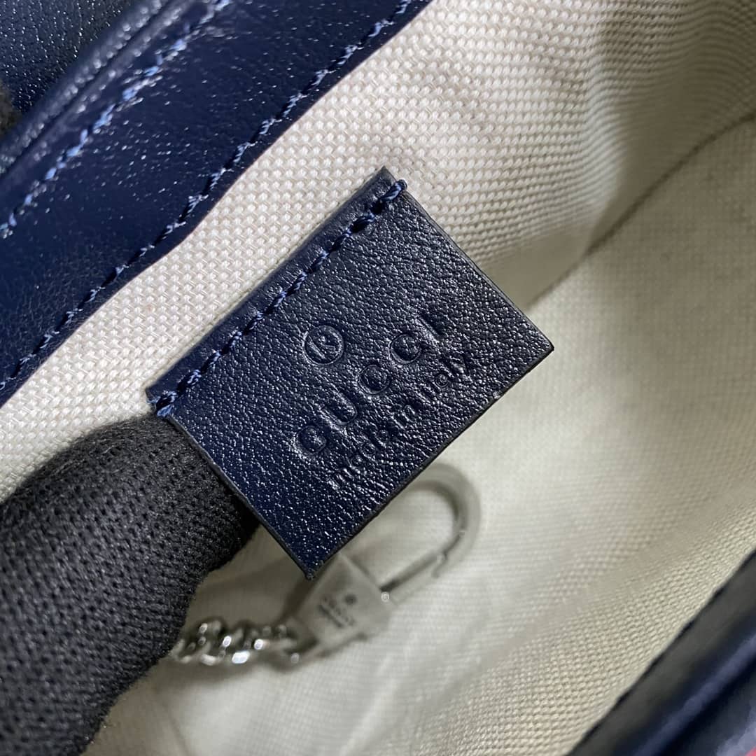 Gvc*1 GG Marmont Matelassé Mini Crossbody Bag Replica 476433