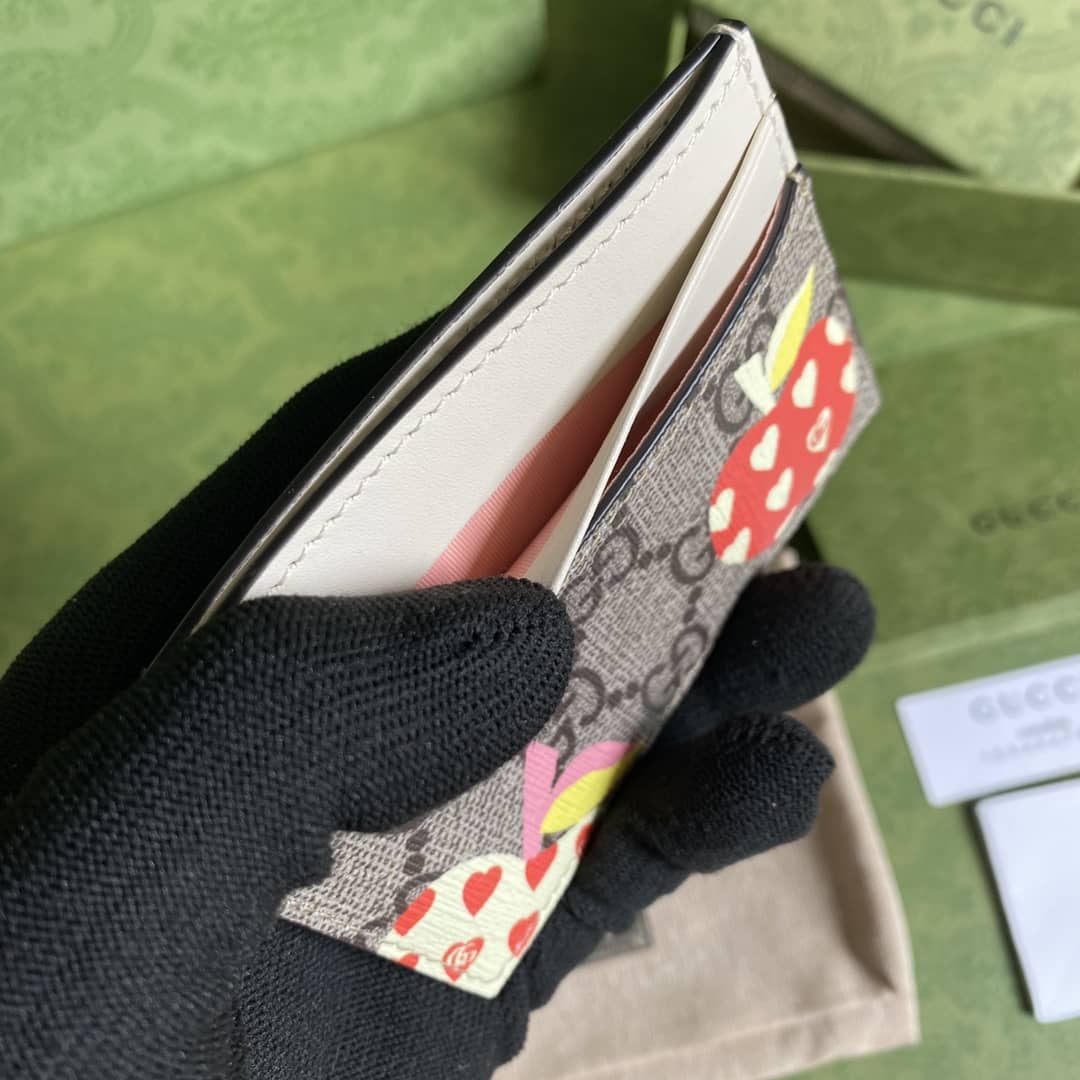 Gvc*1 Les Pommes Card Case Wallet Replica 663923