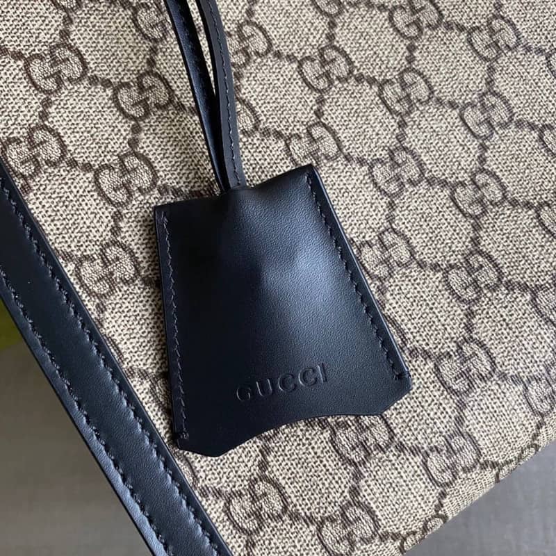 Gvc*1 Padlock Medium GG Svp*me Shoulder Bag Replica Gray Black 479197