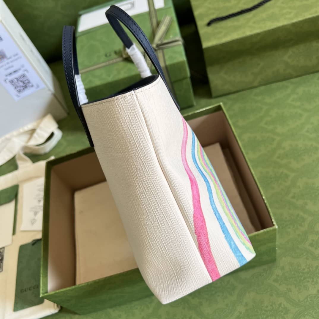 Gvc*1 Children Tote Cat Print 410812 Replica Bag