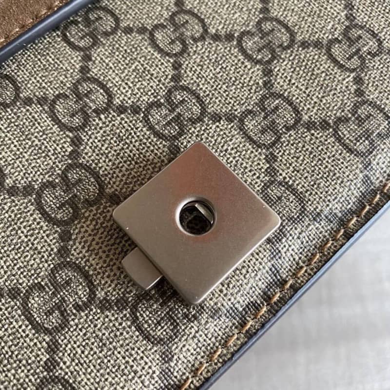 Gvc*1 Dionysus Dupe GG Svp*me Dionysus Chain Replica Shoulder Bag Gray 400249