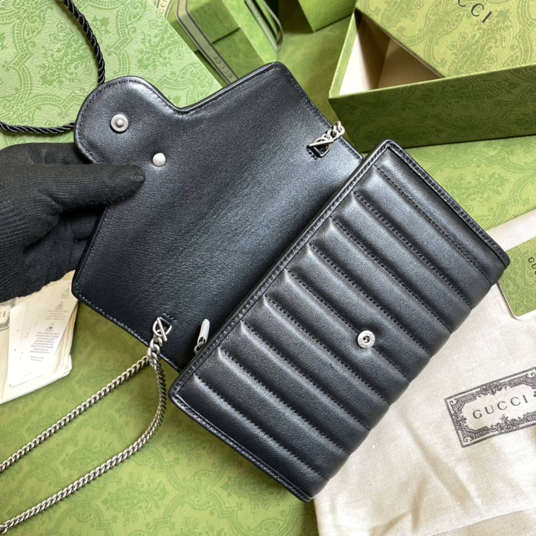 Gvc*1 Marmont GG Matelassé Mini Bag Replica 474575