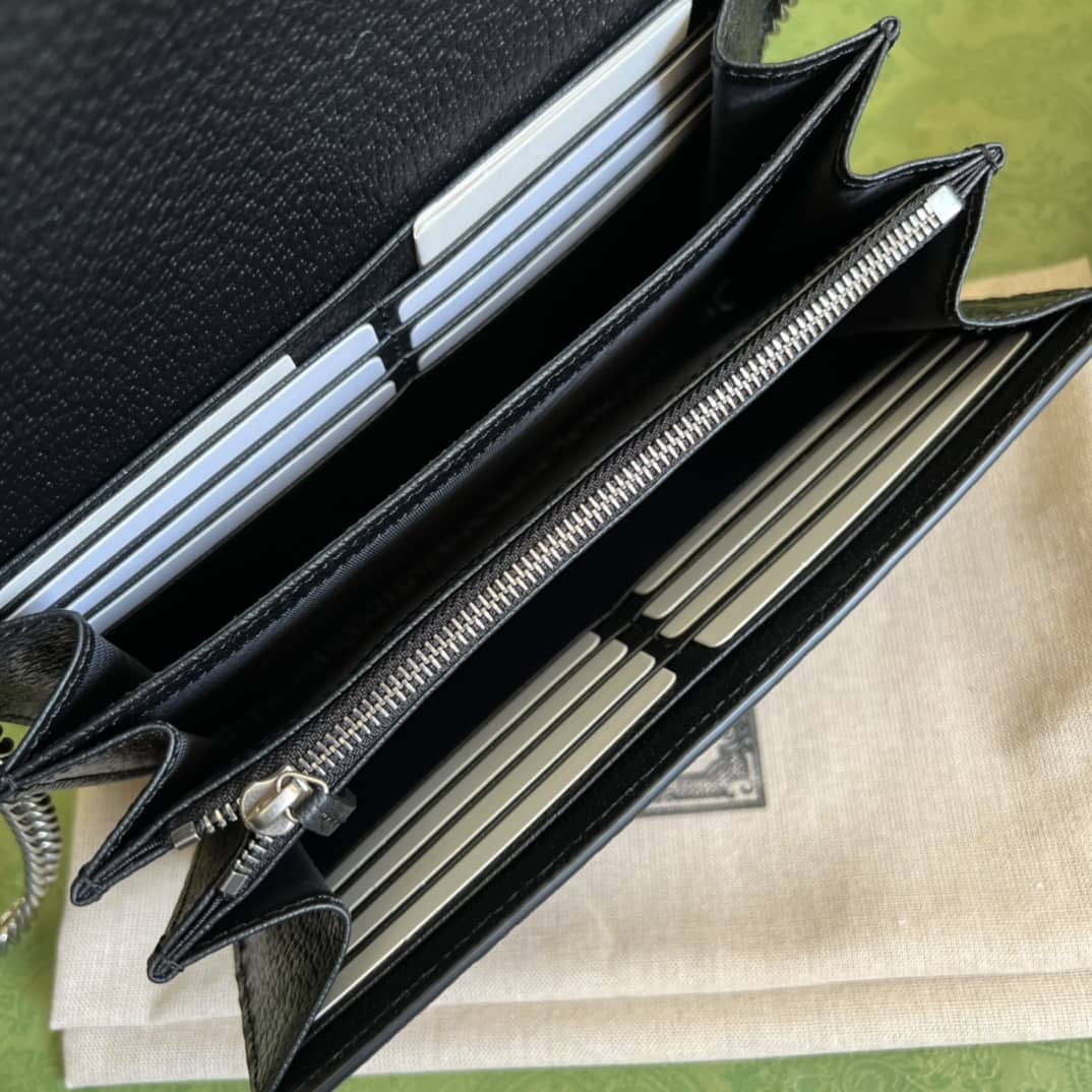 Gvc*1 Dionysus GG Svp*me Chain Wallet 401231 Replica Crossbody Bag