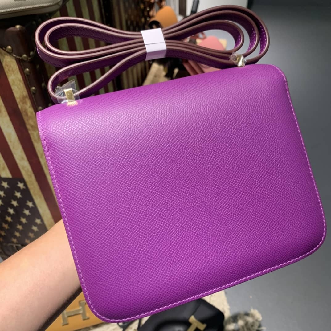 H**me5 Replica Constance Bag 18CM Epsom Leather