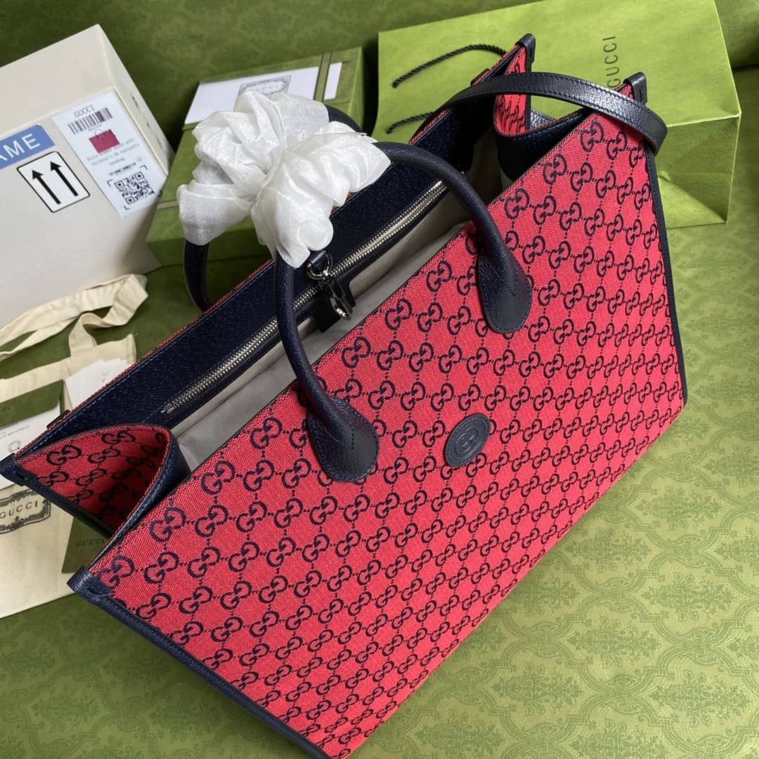 Gvc*1 GG Multicolor Large Tote Replica 659980