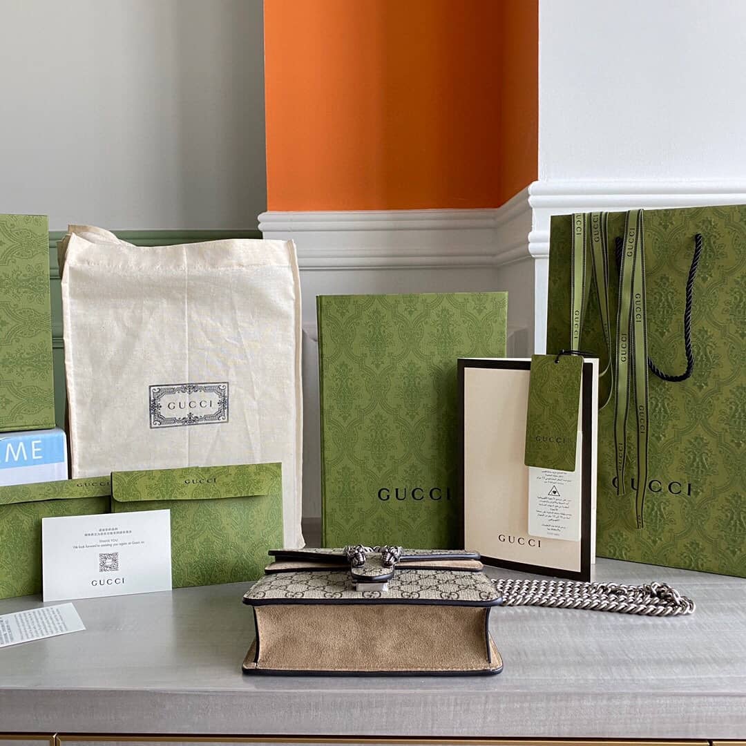 Gvc*1 Dionysus Dupe GG Svp*me Dionysus 2way Mini Chain Shoulder Bag Replica Brown 421970