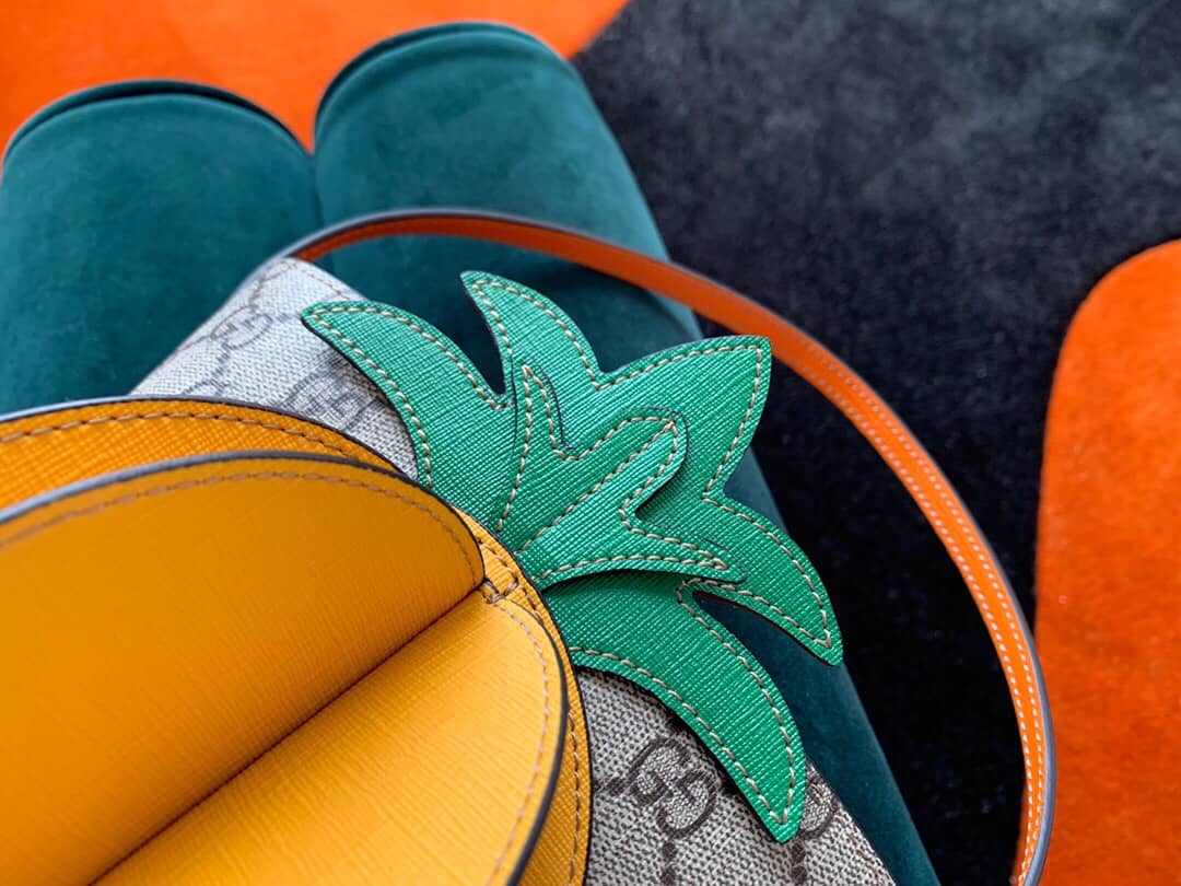 Gvc*1 Children GG Bucket Bag With Pineapple Replica 580850