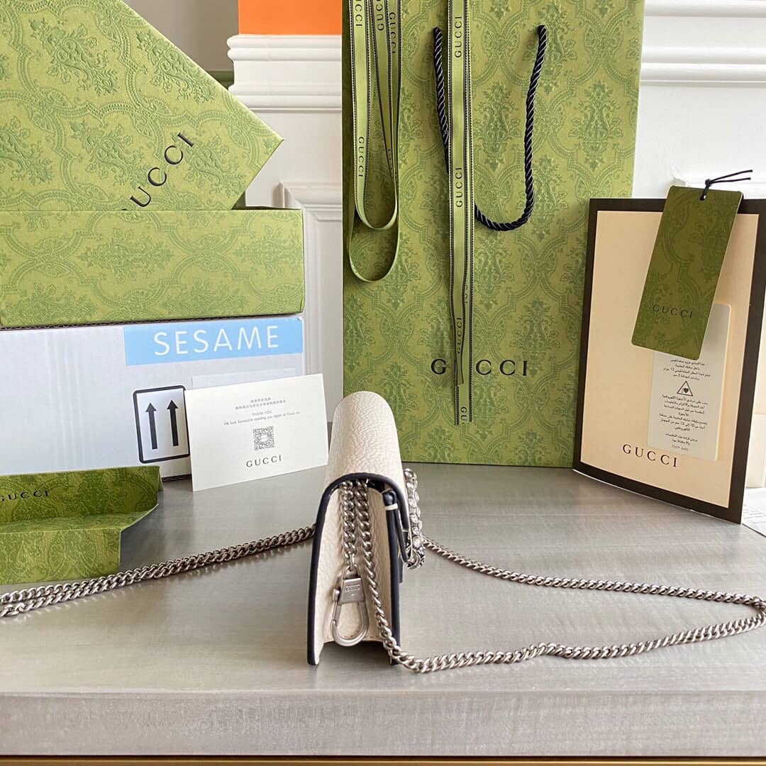 Gvc*1 Dionysus GG Svp*me S*per Mini Bag Replica White 476432