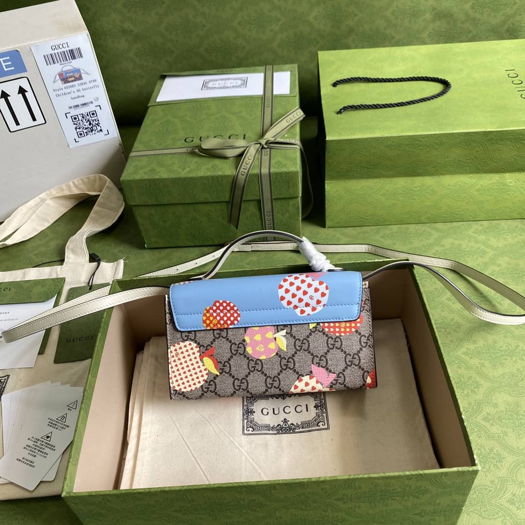 Gvc*1 Padlock GG Svp*me Canvas Top Handle Mini Bag Replica 652683