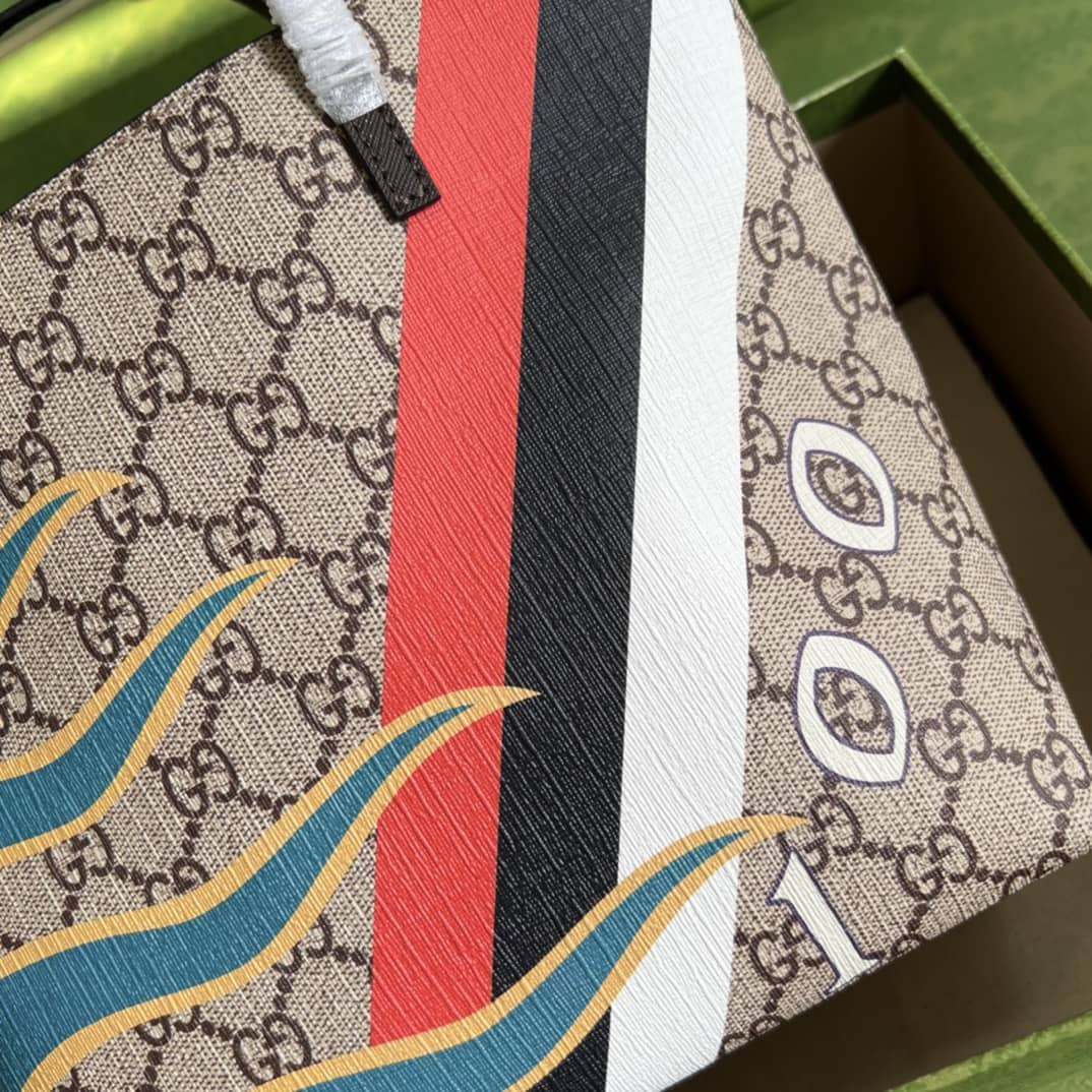 Gvc*1 Geometric Motifs Ophidia Tote 410812 Replica Bag