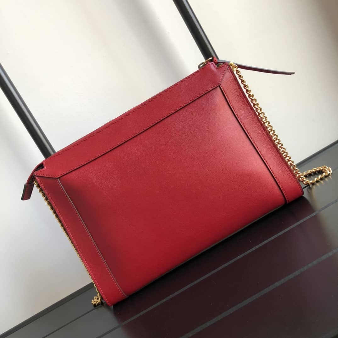 Gvc*1 Small Shoulder Bag With Double G Replica Red 648999