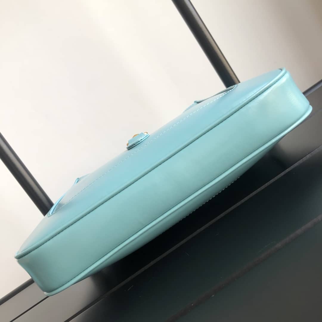 Gvc*1 GG Jackie 1961 Small Hobo Shoulder Bag Replica Blue 636709