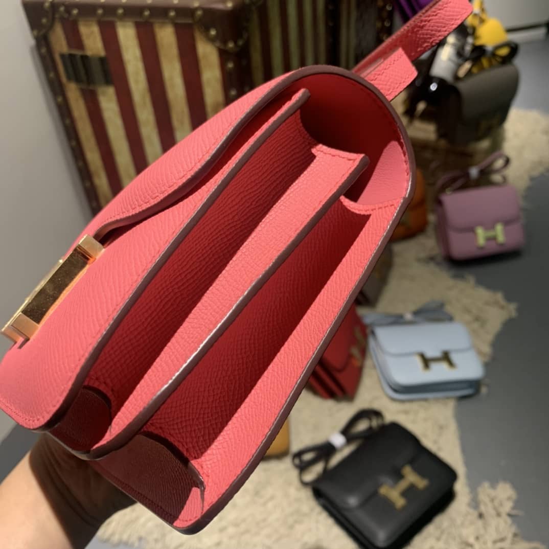 H**me5 Replica Constance Bag 18CM Epsom Leather