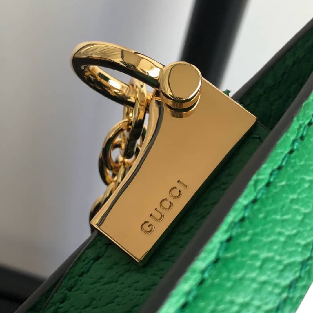 Gvc*1 Ophidia Flora GG Small Svp*me Canvas Shoulder Bag Replica Green 503877