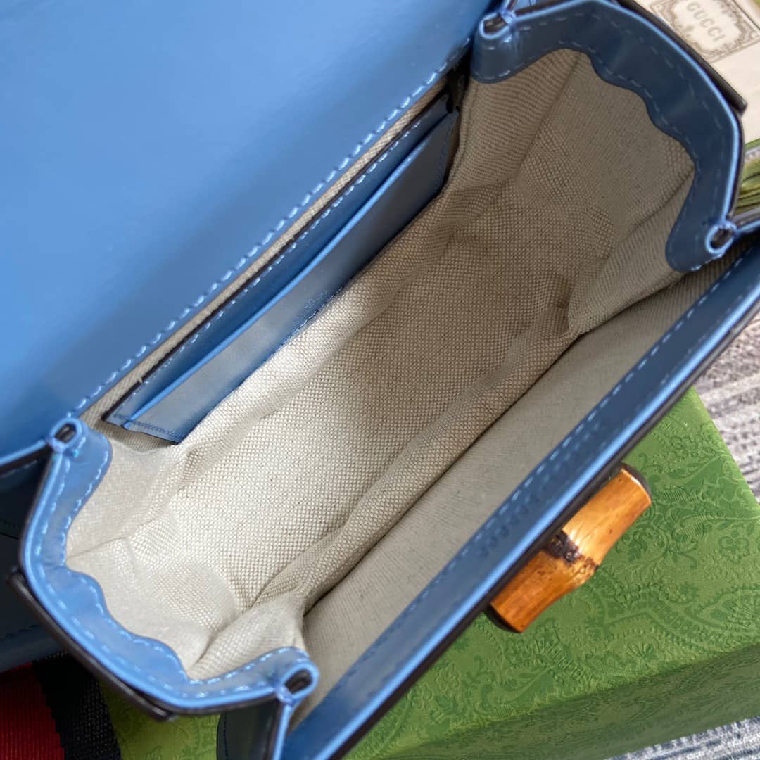 Gvc*1 Bamboo 1947 Mini Top Handle Shoulder Bag 686864 Replica