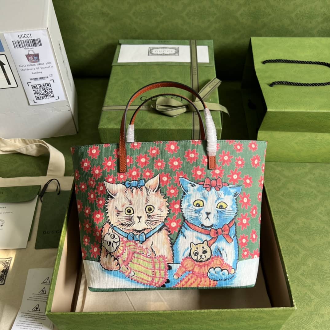 Gvc*1 Children Cat Tote 410812 Replica Bag