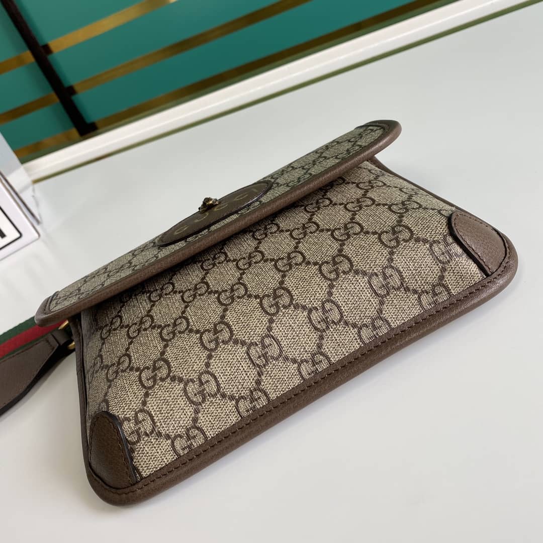 Gvc*1 Totem Web GG Svp*me Messenger Bag Replica 489617