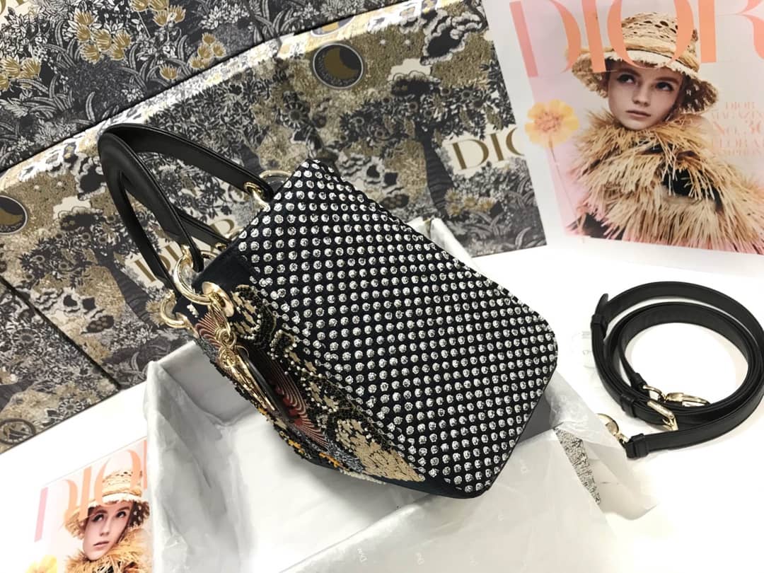 Chr1st1an D10r Lady D10r 24CM Replica Bag