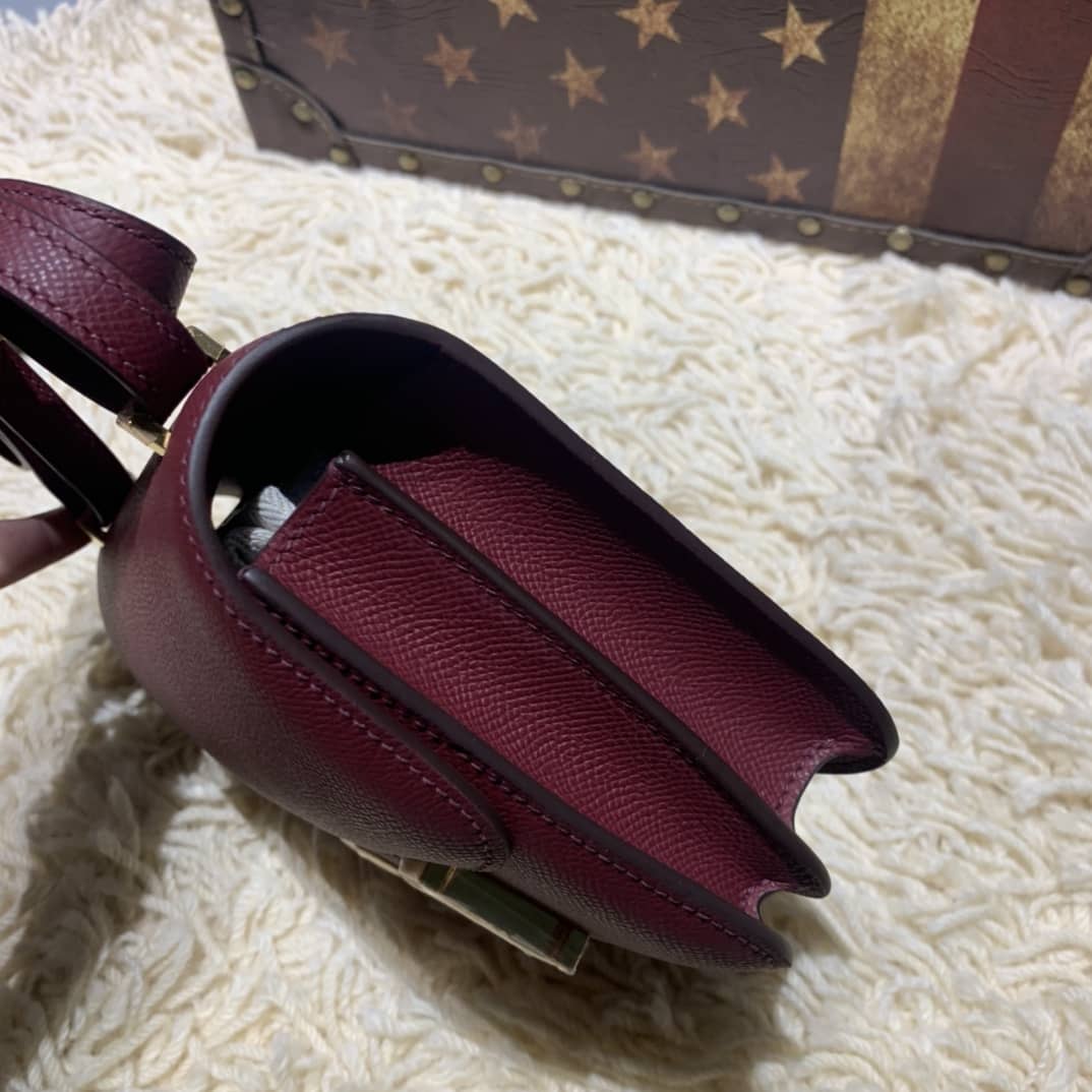 H**me5 Replica Constance Bag 18CM Epsom Leather