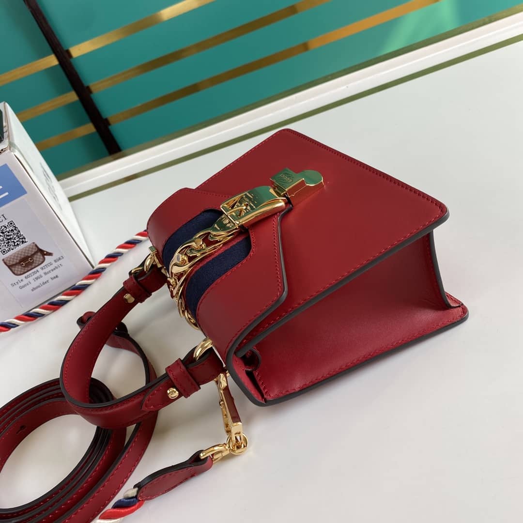 Gvc*1 Womens Sylvie Leather Mini Bag Replica 470270