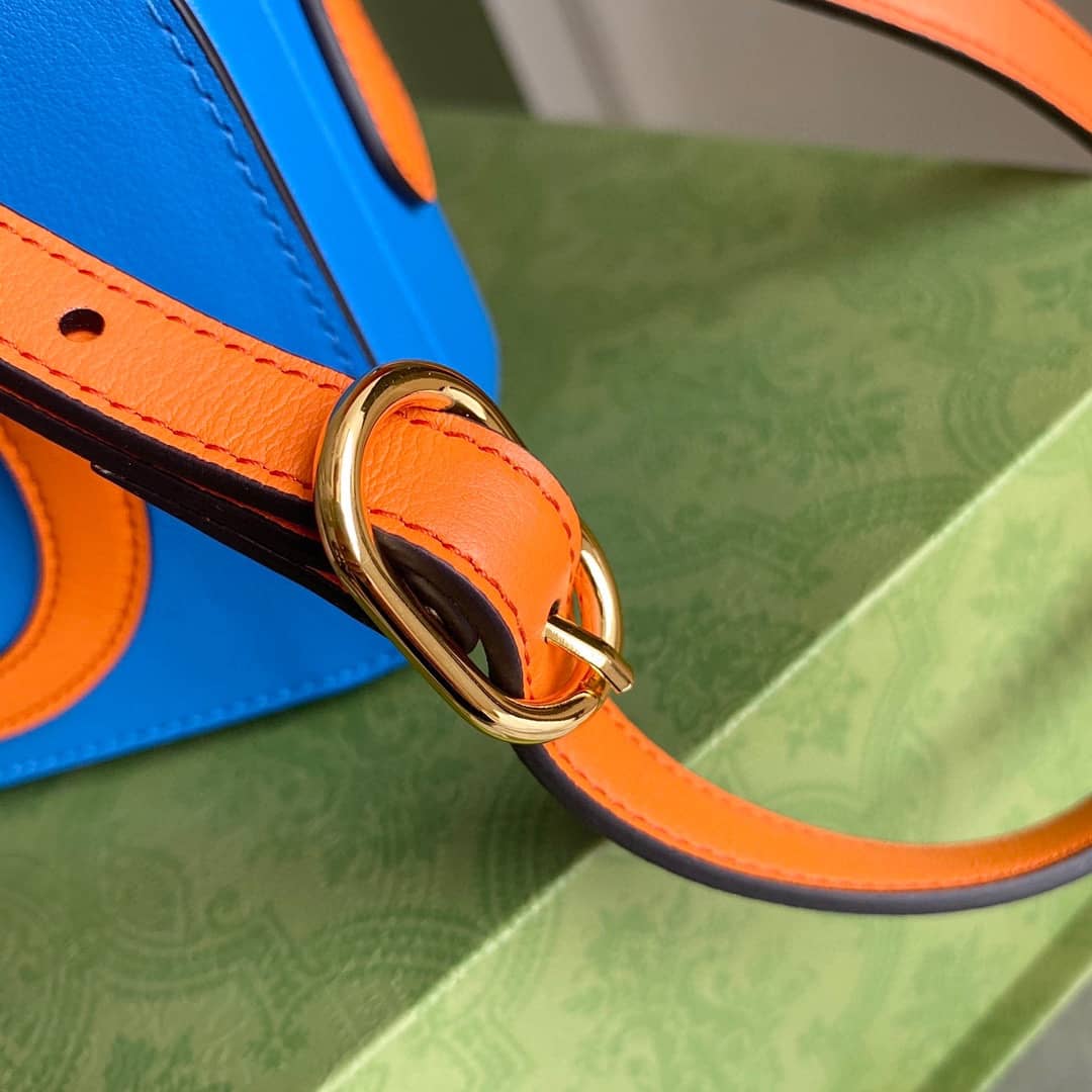 Gvc*1 Interlocking G Mini Bag Replica Blue 658230