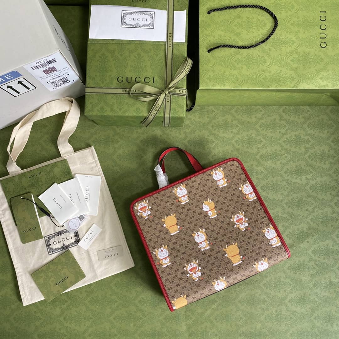 Gvc*1 GG Printed Multicolor Kids Girl Tote Replica 605614