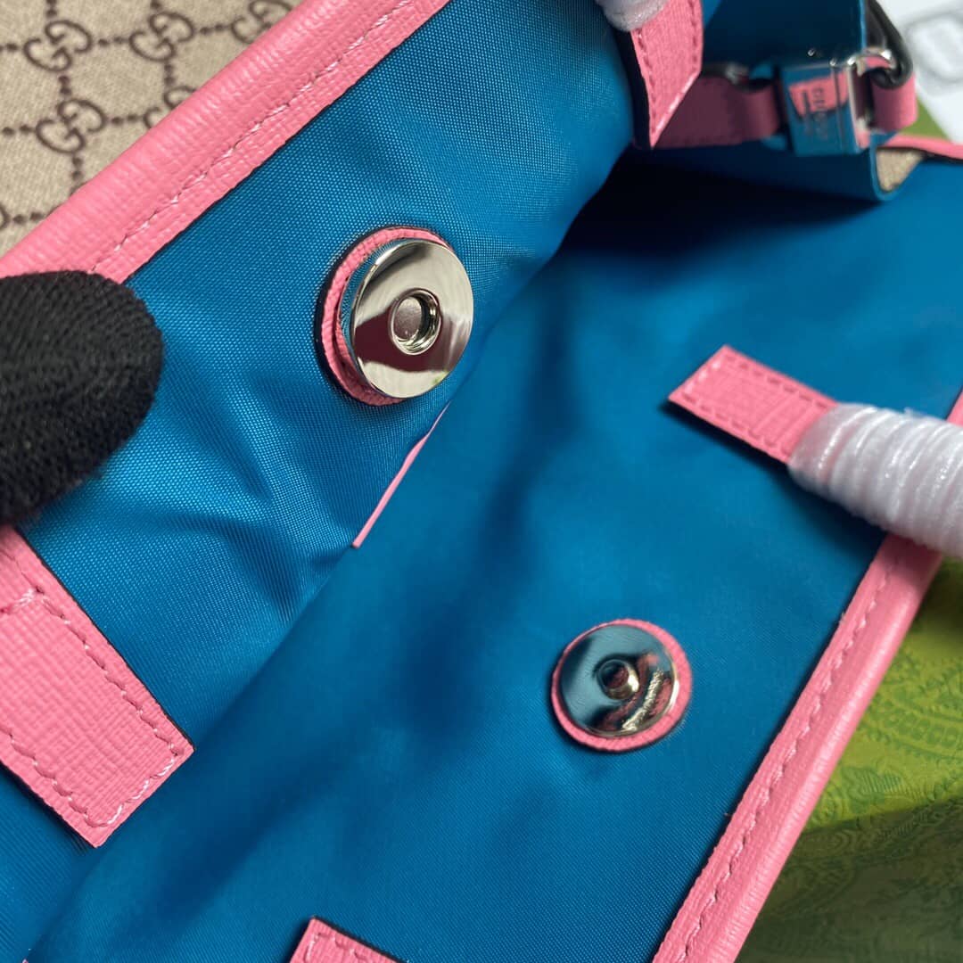 Gvc*1 Svp*me Canvas Children Yuko Higuchi Tote Replica Pink 630542