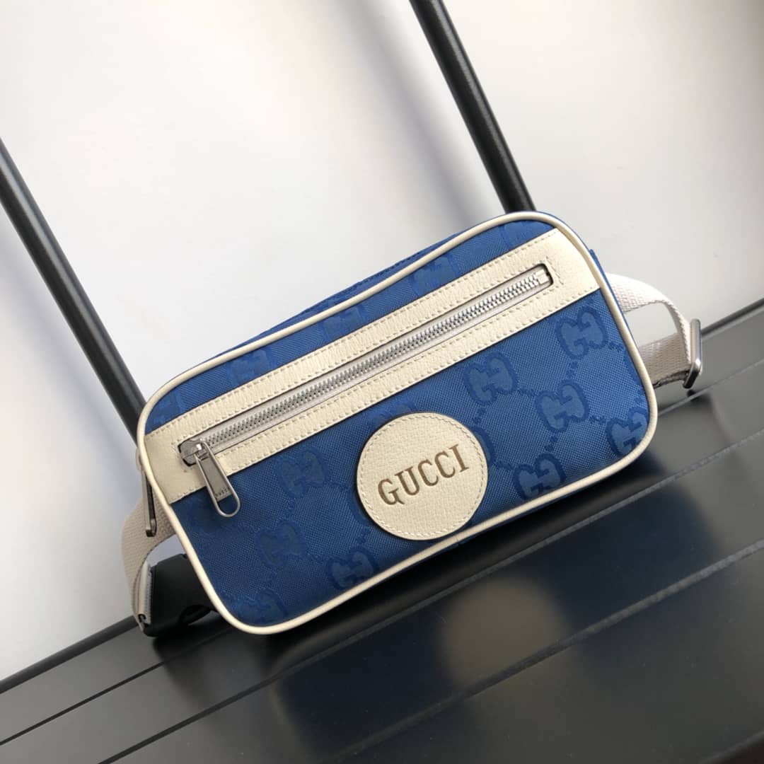 Gvc*1 Off The Grid GG Belt Bag Replica Blue 631341