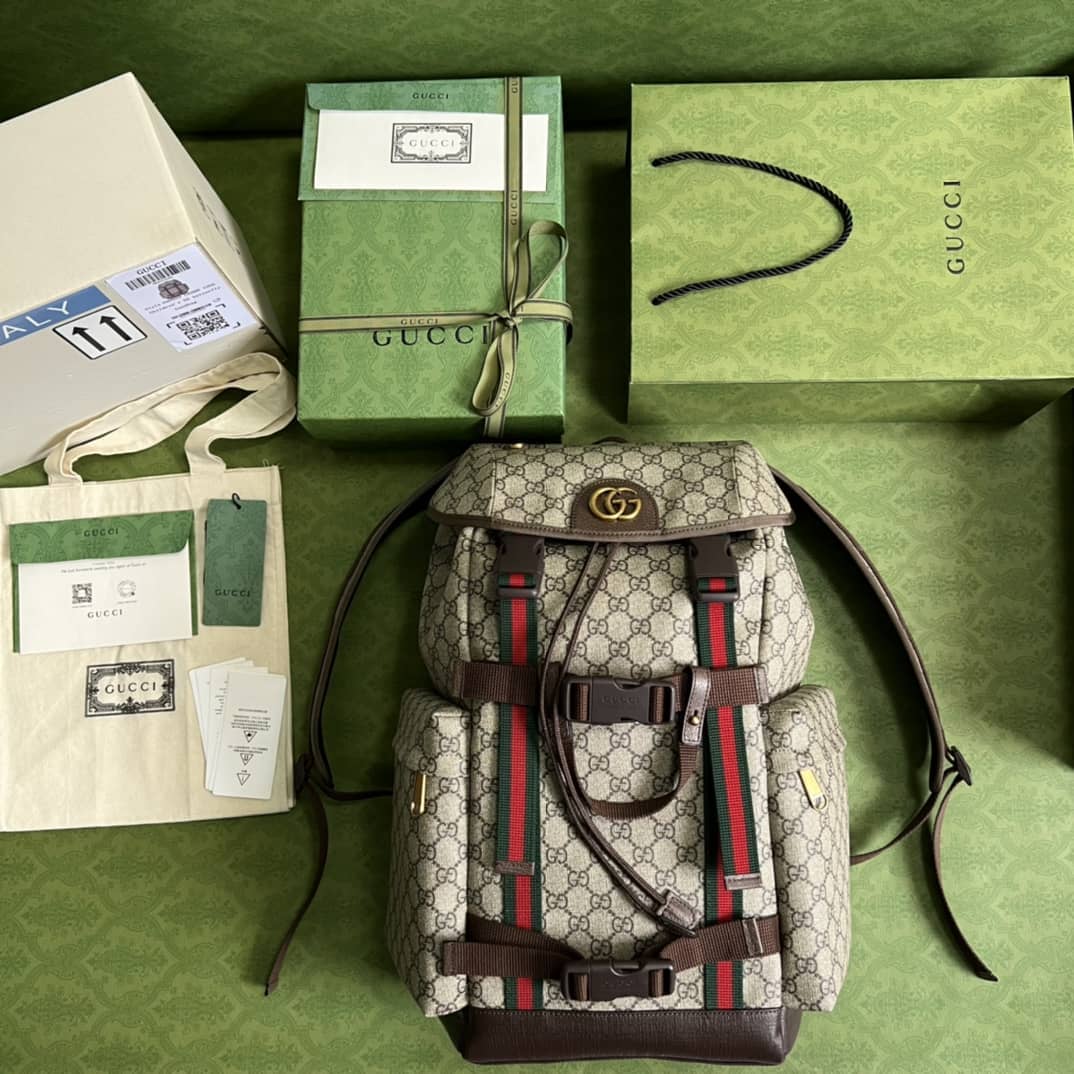 Gvc*1 Webbing GG Skateboard 690999 Replica Backpack