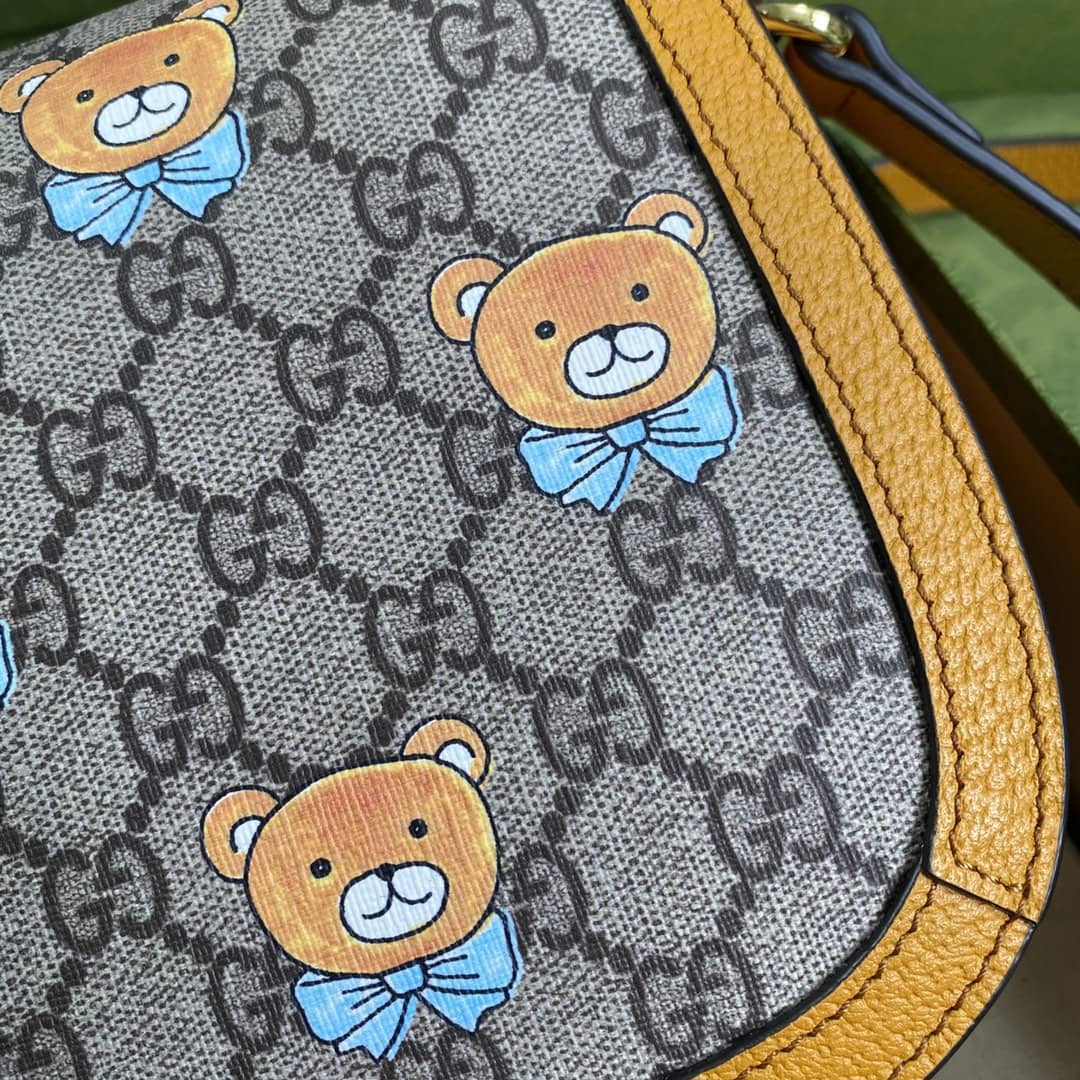 Gvc*1 Ophidia Sherry Svp*me GG Canvas Small Crossbody Bag Replica 601044