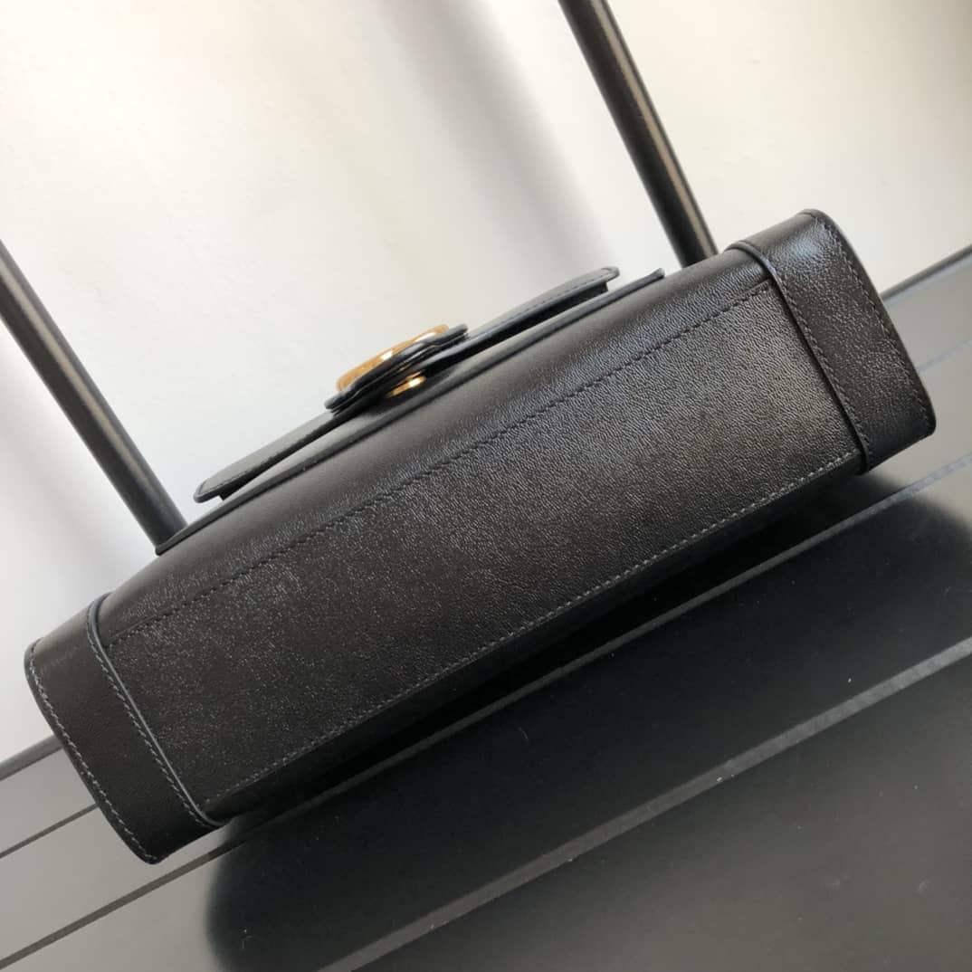 Gvc*1 Small Shoulder Bag With Double G Replica Black 648999