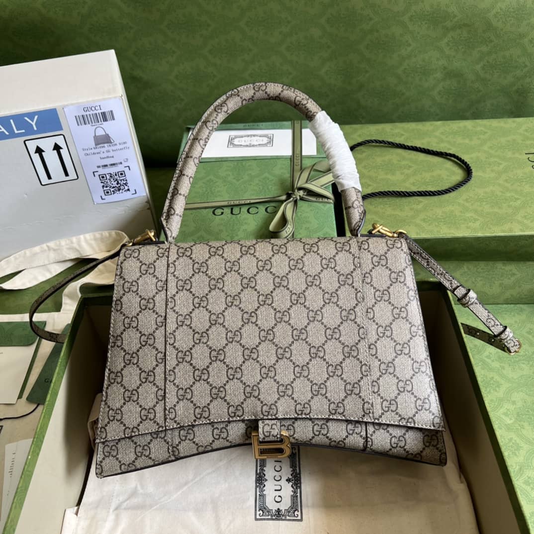 Gvc*1 Bag Dupes x Ba1en*iaga  Hourglass Medium 681696