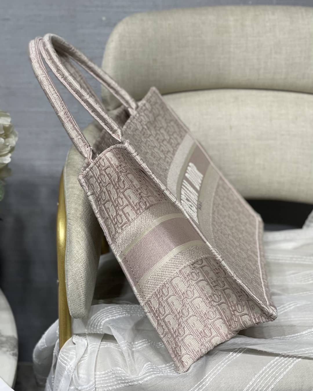 Chr1st1an D10r Tote Bag Dupe CD Book Embroidery