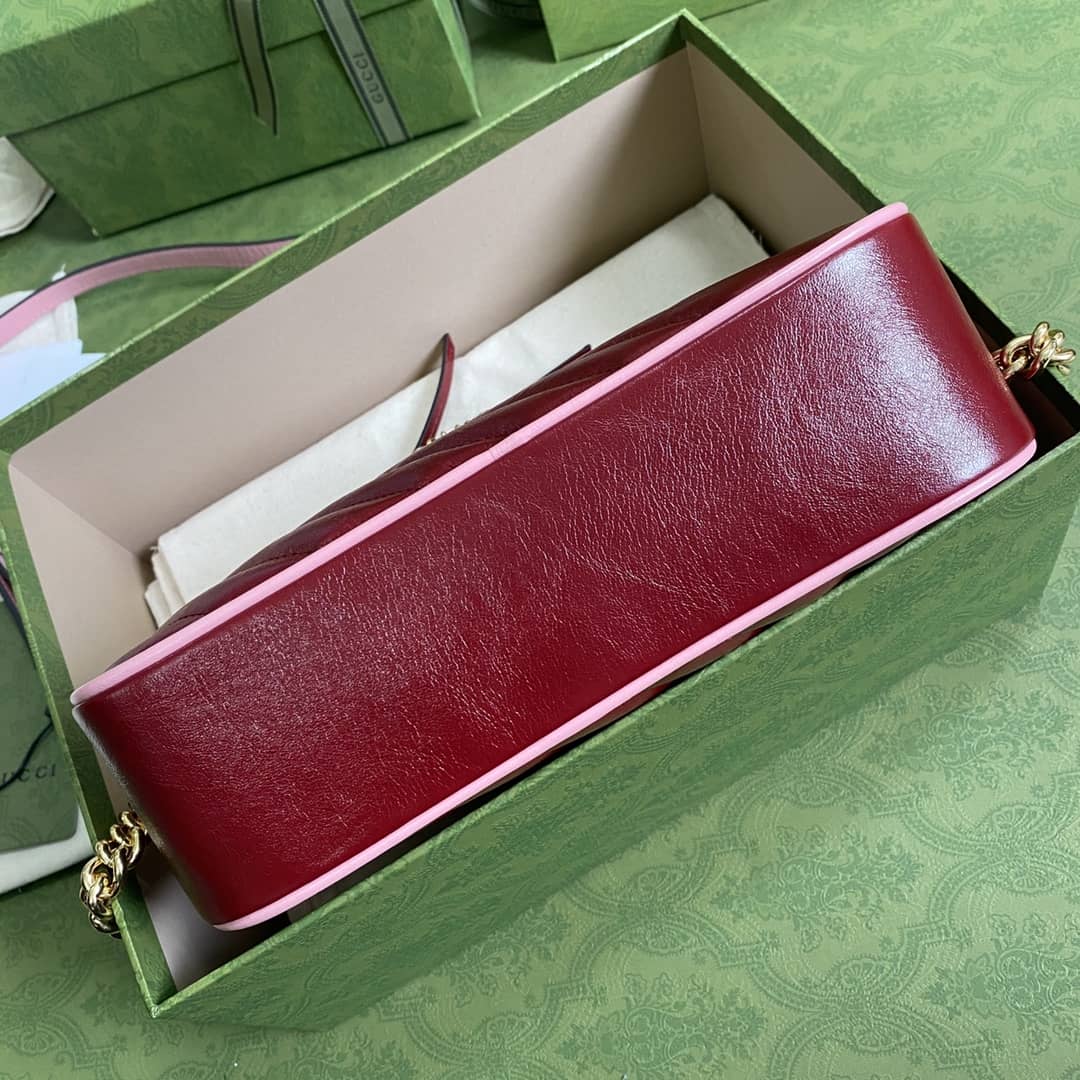 Gvc*1 Marmont GG Small Matelassé Shoulder Bag Replica 447632