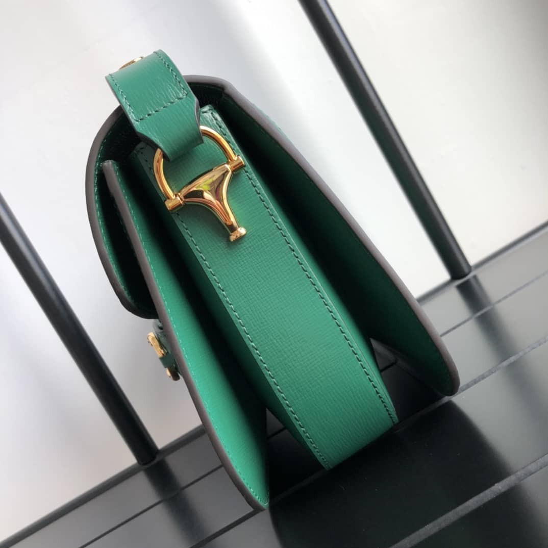 Gvc*1 Horsebit 1955 Shoulder Bag Replica Green 602204
