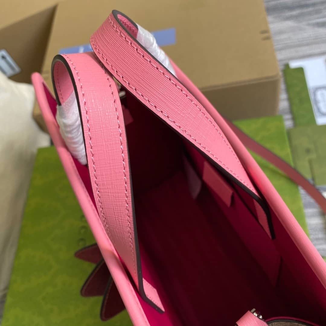 Gvc*1 GG Medium Ophidia Tote Replica Pink 612992