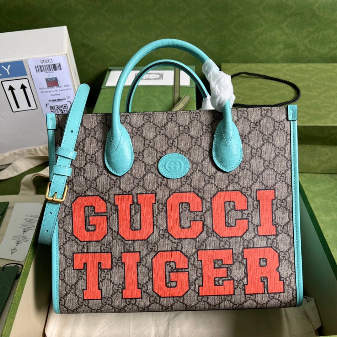 Gvc*1 Tiger GG Small Tote Bag 659983 Replica