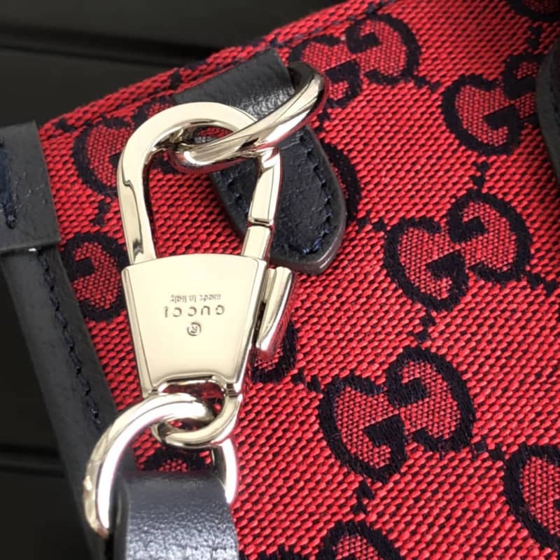 Gvc*1 Canvas GG Svp*me Small Tote Replica Red 659983