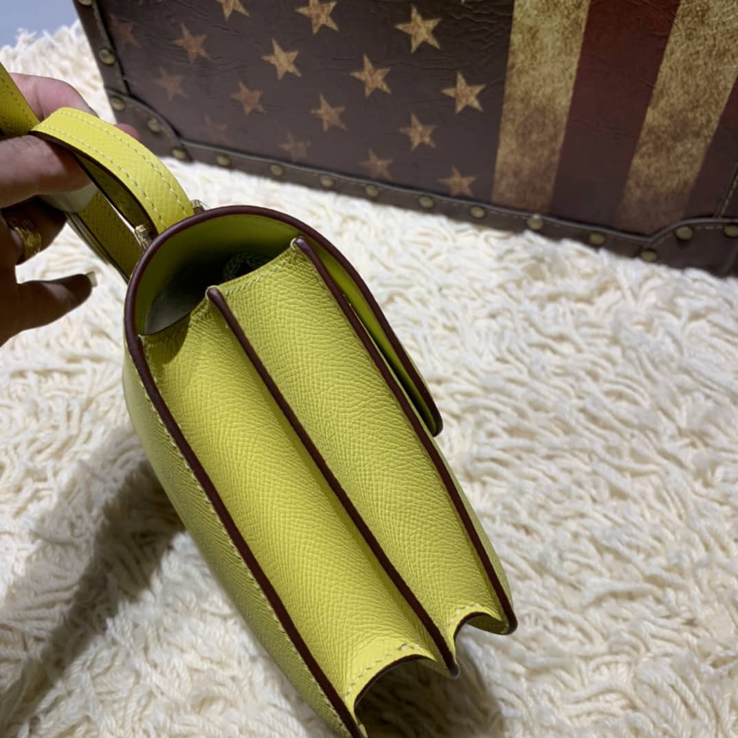 H**me5 Replica Constance Bag 18CM Epsom Leather