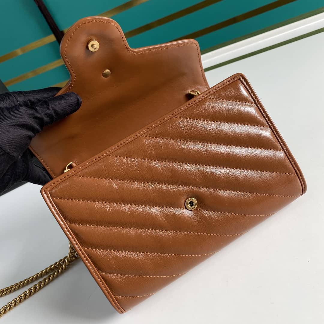 Gvc*1 Marmont GG Matelassé Mini Bag Replica 474575