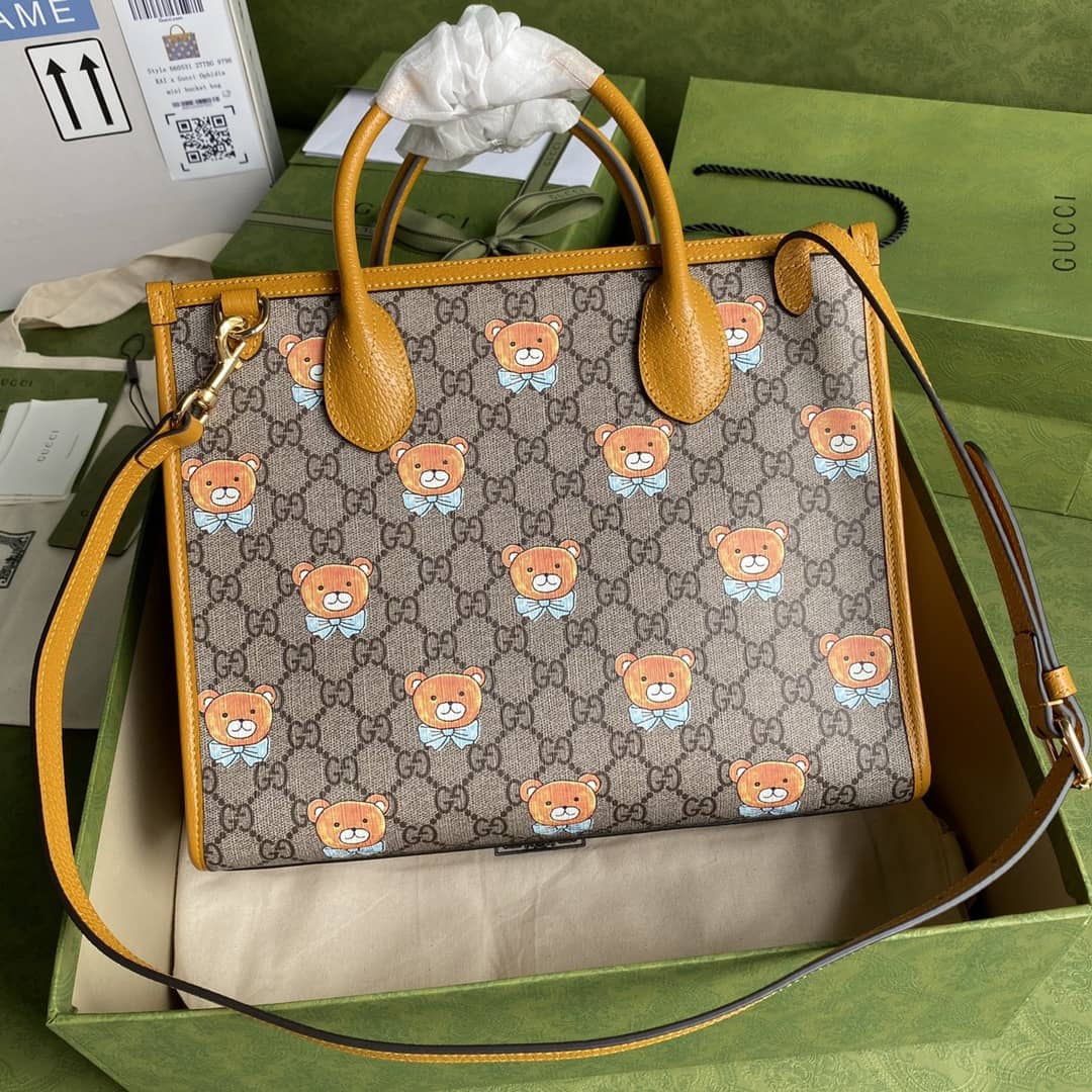 Kai x Gvc*1 Leather Logo Tote Replica 660531