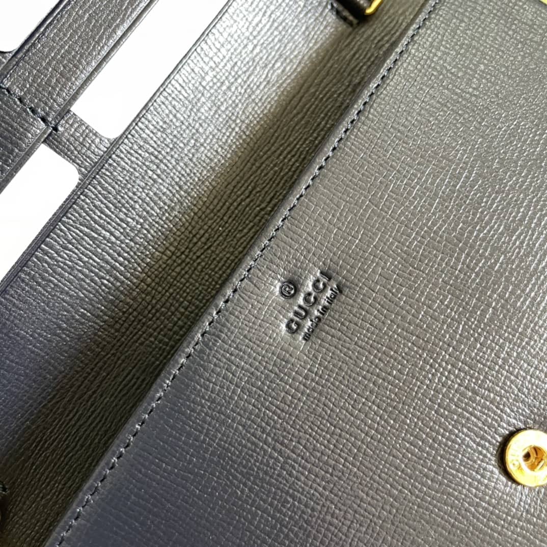 Gvc*1 1955 Horsebit Chain Wallet Replica 621892