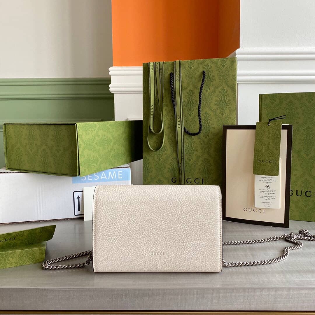 Gvc*1 Dionysus Chain Wallet Shoulder Bag Replica White 401231