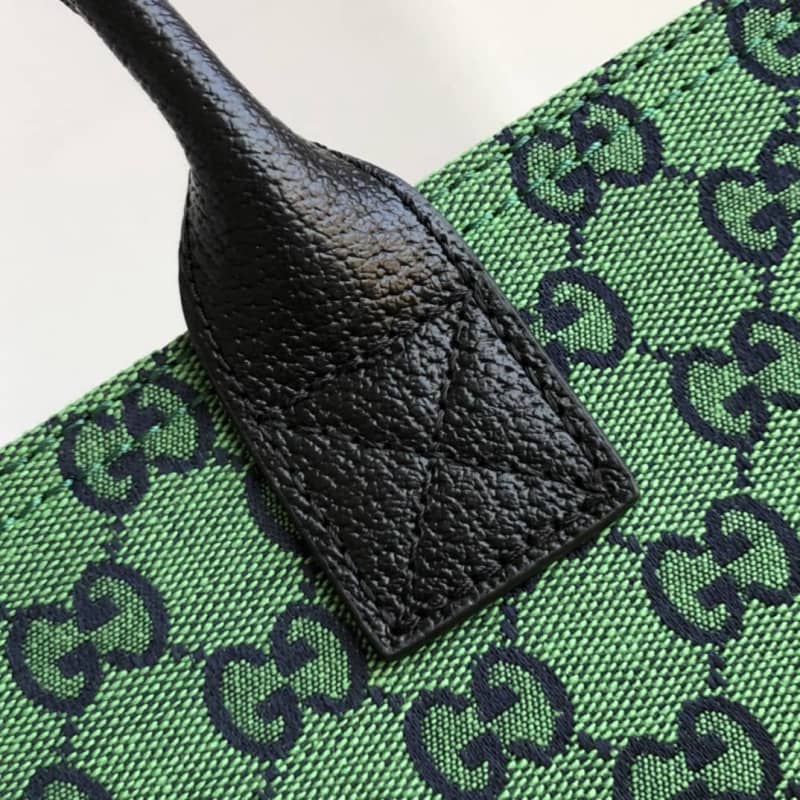 Gvc*1 GG Multicolor Kids Girl Tote Replica Green 550763