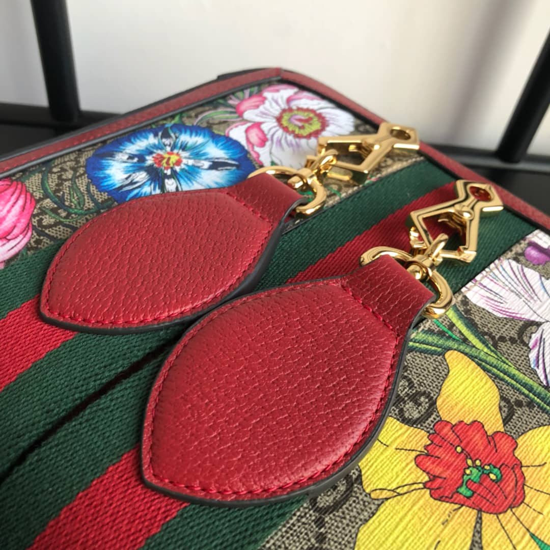 Gvc*1 Ophidia Small GG Shoulder Bag Replica Red 550622