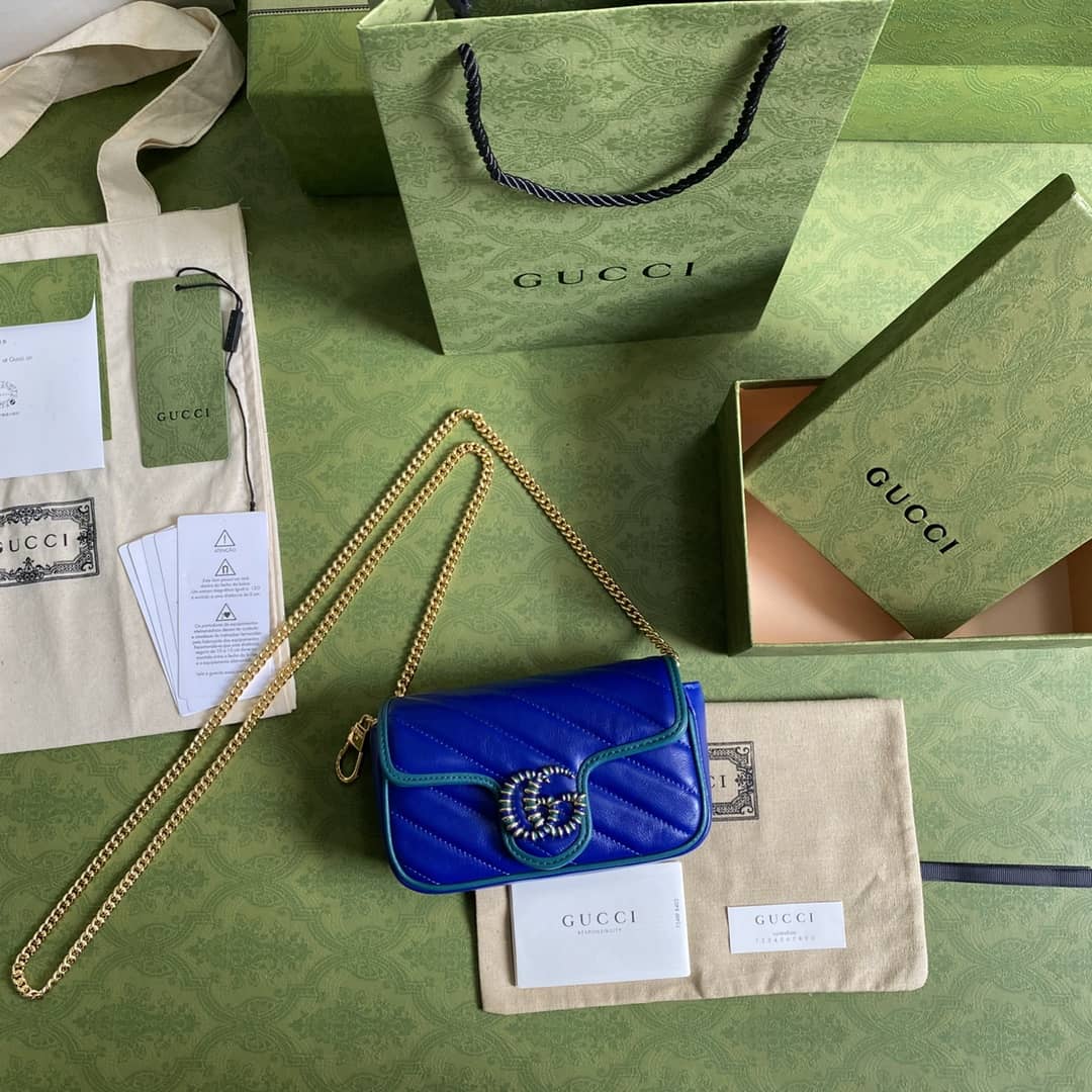 Gvc*1 Marmont GG Mini Chain Shoulder Bag Replica 574969